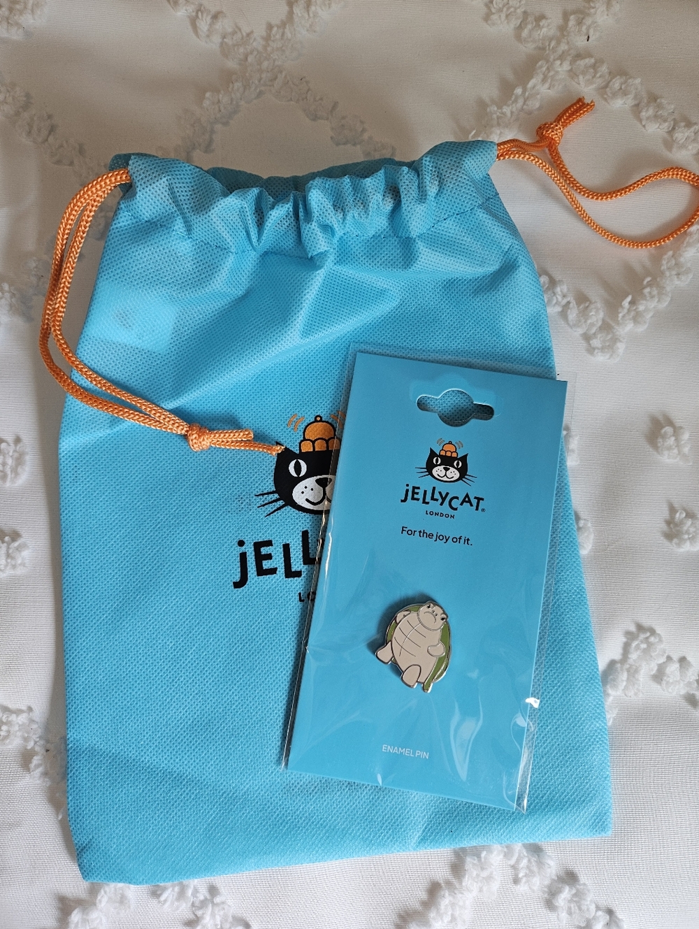 Jellycat Timmy Turtle Enamel Pin
